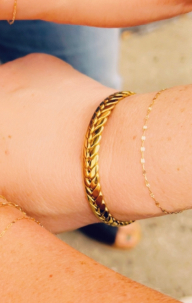 Braided Cuff Bracelet