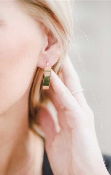 Tom Boy Drop Earring
