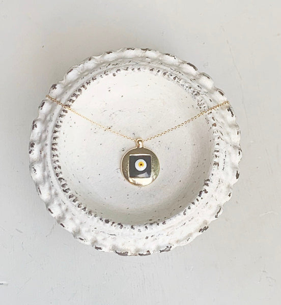 Black Evil Eye Necklace