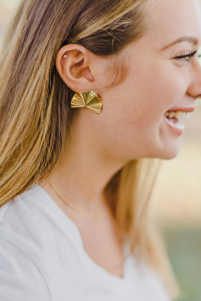 Fan Earrings