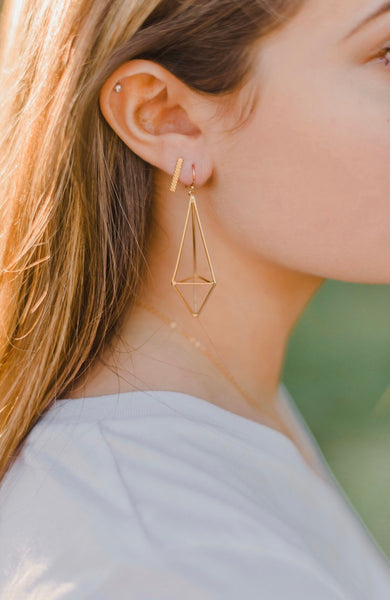 Geo Kite Earring