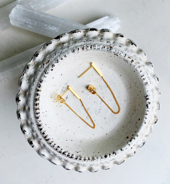 Luxe Line Bar Ear Jacket