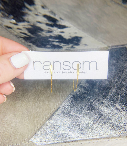 Luxe Line Bar Ear Jacket