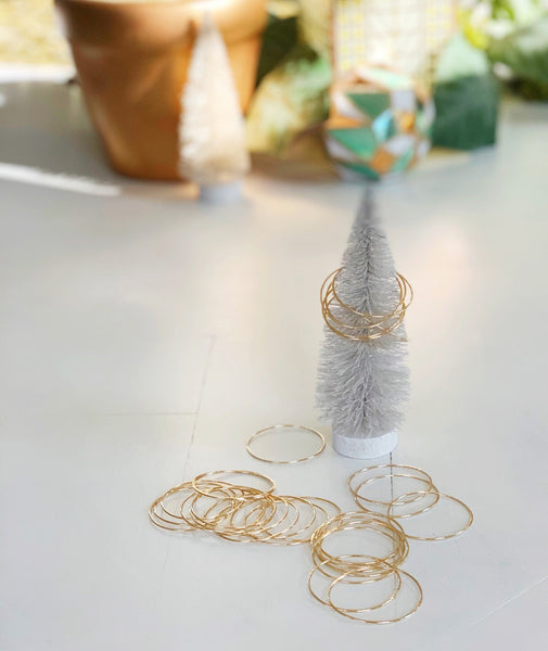 Big OH Large Circle Necklace