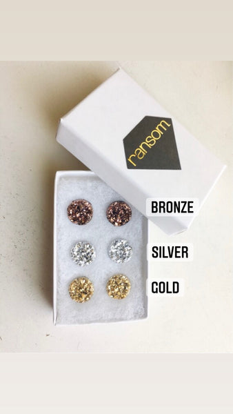 Rock Star Stud- Silver