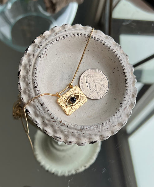 East West Evil Eye Necklace