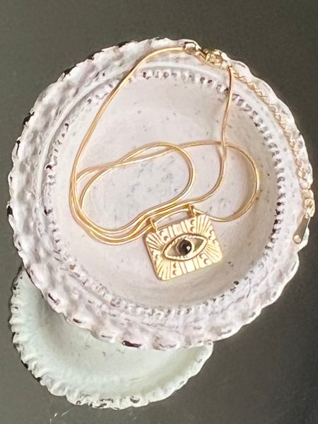 East West Evil Eye Necklace