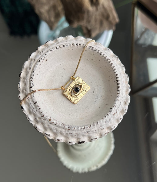 East West Evil Eye Necklace