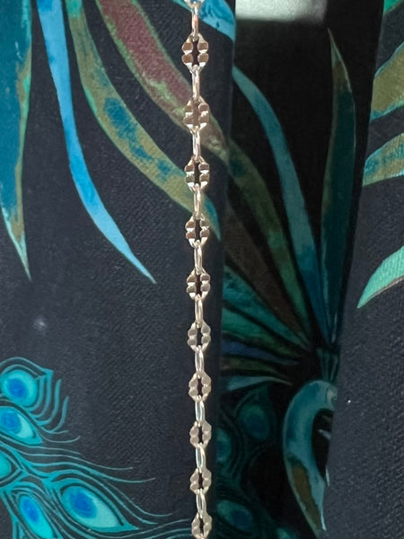 August- 14K GF- Welded Eternity Collection- Anklet