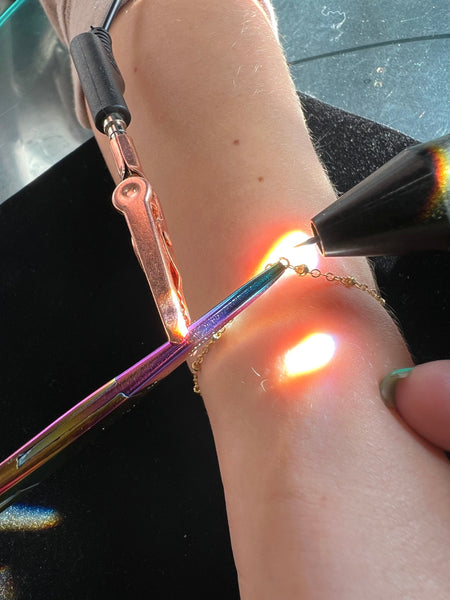 Sailor- Rhodium Sterling Silver- Welded Eternity Collection- Bracelet