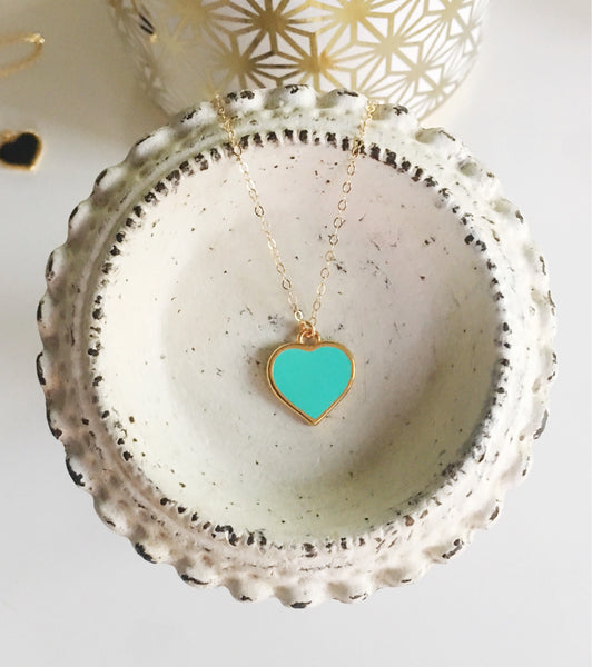 Meghan Heart- Turquoise