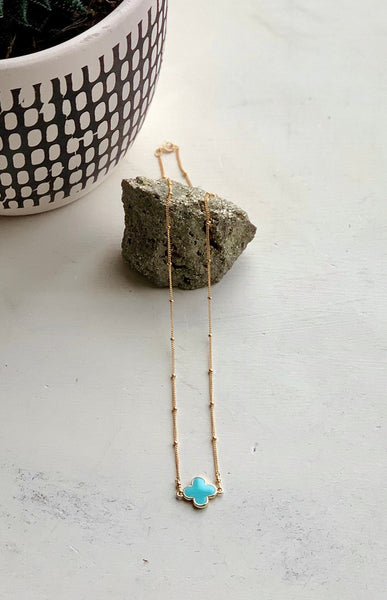 Haley Necklace- Turquoise