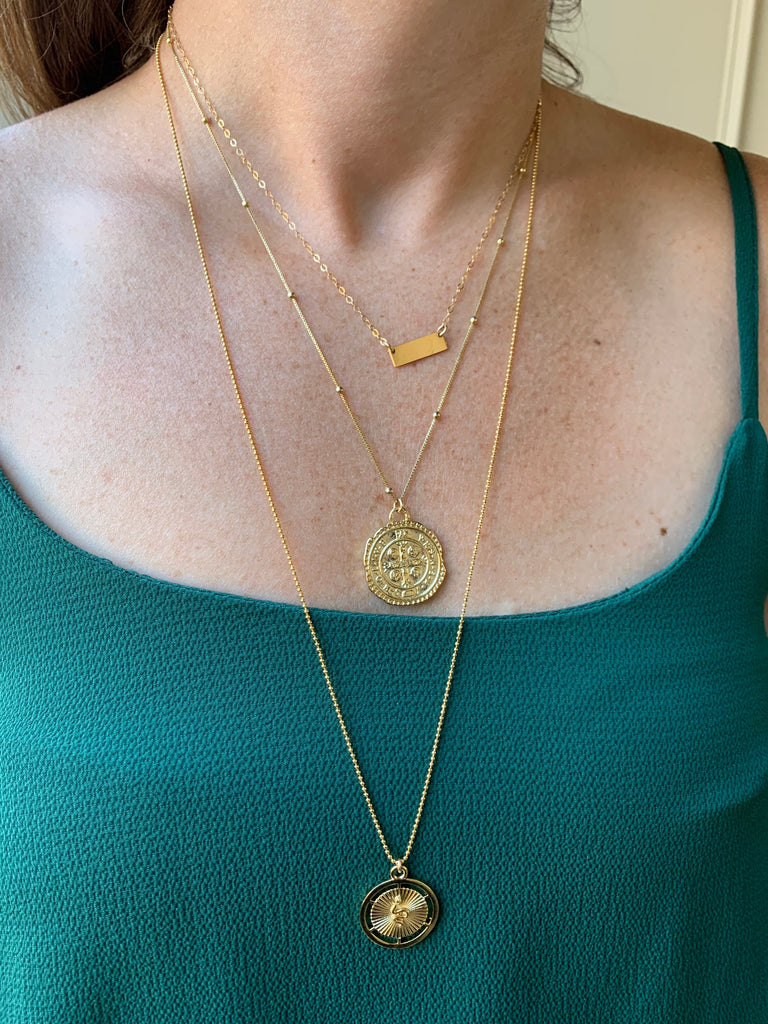 Holy Coin Necklace — THE HUNT NYC