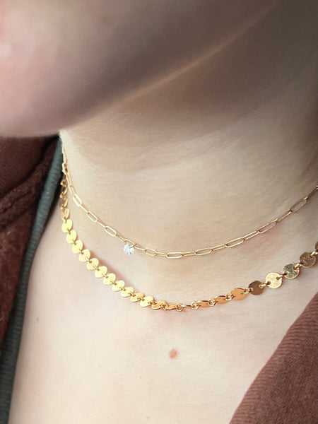 Drift- 14K White Gold- Custom Welded Eternity Collection- Anklet