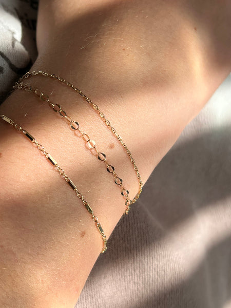 Rain- 14K GF- Welded Eternity Collection- Ring