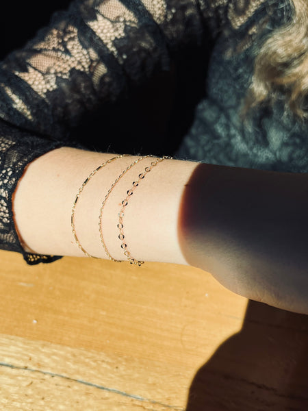 Rain- Rhodium Sterling Silver- Welded Eternity Collection- Choker
