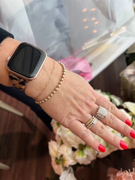 Drift- 14K White Gold- Custom Welded Eternity Collection- Bracelet